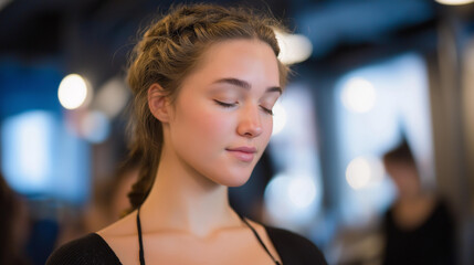 Obraz premium Sound healing workshops frequently incorporate guided meditations, allowing attendees to delve into the therapeutic nature of sounds while unlocking deeper levels of relaxation and personal insight