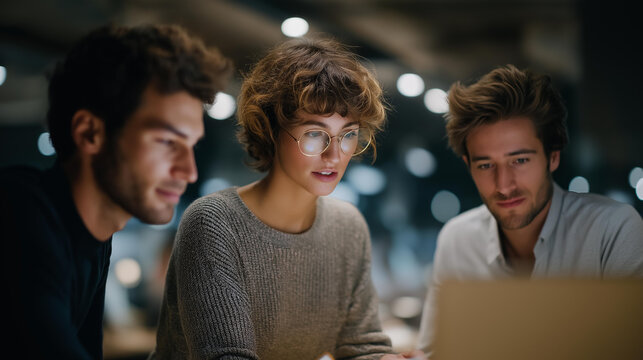 A project management hub showcases a diverse team working on quarterly strategies, utilizing digital tools to track progress, set milestones, and hold each other accountable for achieving
