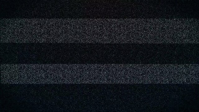 Old damaged VHS tape scanning overlay with static and distortion effect for retro video editing, No signal old vintage TV effect, tv screen noise, defects and interference 4K