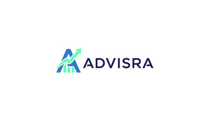 Advisra Logo Corporate Identity Design Element.
