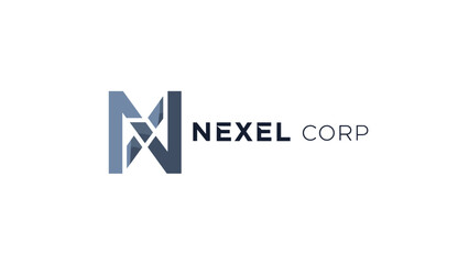 Fototapeta premium Nexel Corp Company Logo Design Element 1.