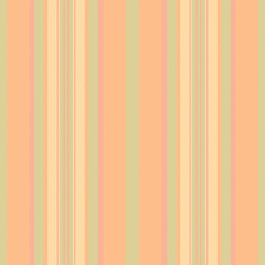 Obraz premium Sontemporary background fabric textile, unique seamless stripe lines. Sinish texture pattern vertical vector in orange and light colors.