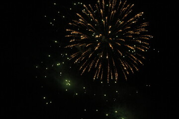 glorious burst of fire