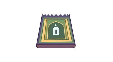 Islamic Prayer Book Cover Design.