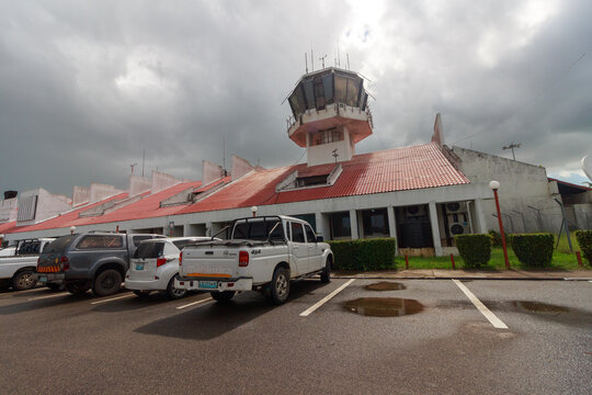 Quelimane Airport, a Small Regional Airport Terminal in Zambezia Province, Mozambique