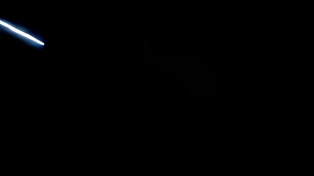 A Single Slash Cutting Through the Darkness