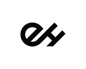 EH Logo Design. EH