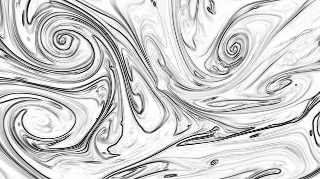A black and white paint texture with smooth tonal transitions, suitable for minimal layouts and branding visuals.