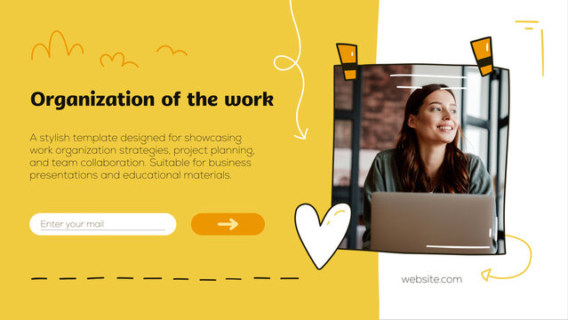 Planning Notes Template &mdash; a simple animated design for productivity, organization, and workflow projects.