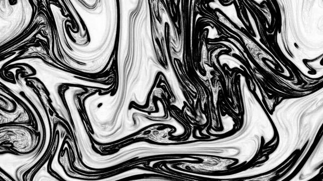 A black and white paint texture with smooth tonal transitions, suitable for minimal layouts and branding visuals.