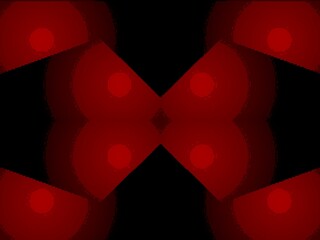 abstract background. red - black shape