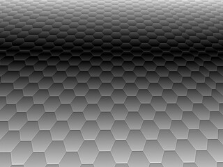 black abstract background. geometric 3d render. polygonal texture.