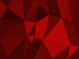 dark red triangle mosaic texture.