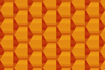 abstract geometric background of colorful hexagons.