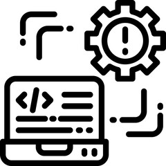 system line icon. Clean and minimalist vector icon for websites, mobile apps, presentations, and logos. Fully scalable and customizable for any project.