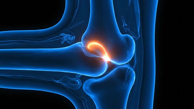 Knee Pain Medical Animation Video.