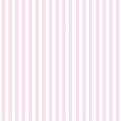 Seamless pastel pink and white vertical stripe background