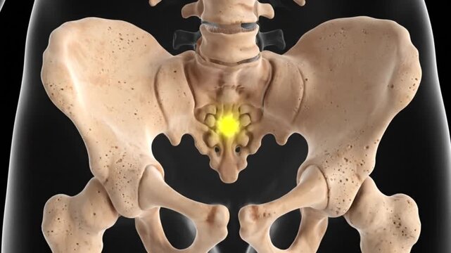 Pelvis Bone Injury 3D Animation.
