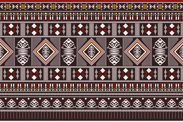 Design Vector Art. Native Southwest Geometric Abstract Ethnic Pattern.