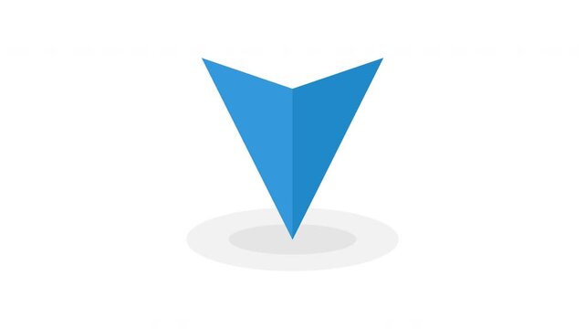 Map Pointer Location Pin Motion Graphic