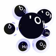 abstract background with circles