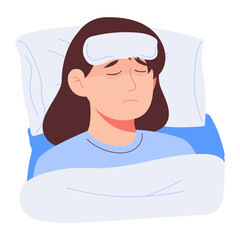 Common Illness Symptoms Woman