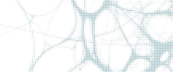 This halftone overlay texture displays a moire pattern that resembles water ripples. The soft blue tones create a sense of calm, ideal for design projects requiring a tranquil aesthetic.