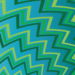  diagonal green and nion zig zag arc gradient pattern The background for printing on fabric, textiles, layouts, covers, backdrops, backgrounds and Wallpapers, websites, Vector illustration