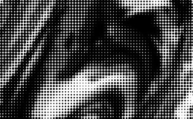 Monochrome black and white halftone overlay pattern background printing raster Grunge Dotted illustration Abstract illustration texture of dots gradient texture Vanishing polka dot Repeating dots grad