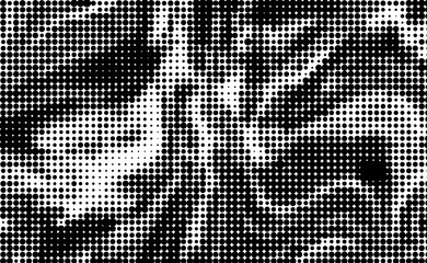 Monochrome black and white halftone overlay pattern background printing raster Grunge Dotted illustration Abstract illustration texture of dots gradient texture Vanishing polka dot Repeating dots grad