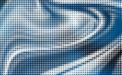Blue halftone overlay pattern background printing raster Grunge Dotted illustration Abstract illustration texture of dots gradient texture Vanishing polka dot Repeating dots grad