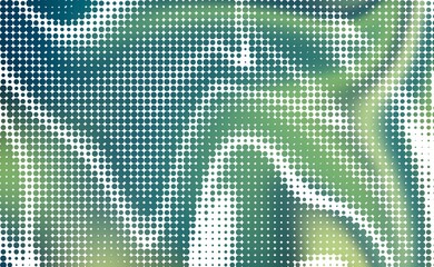 Green halftone overlay pattern background printing raster Grunge Dotted illustration Abstract illustration texture of dots gradient texture Vanishing polka dot Repeating dots grad