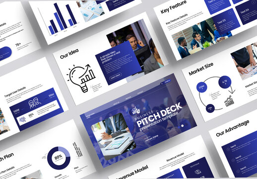 Business Pitch Deck Presentation Template