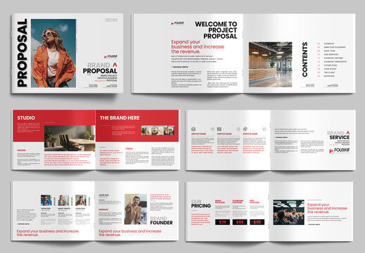 Business Proposal Template for Corporate Presentation