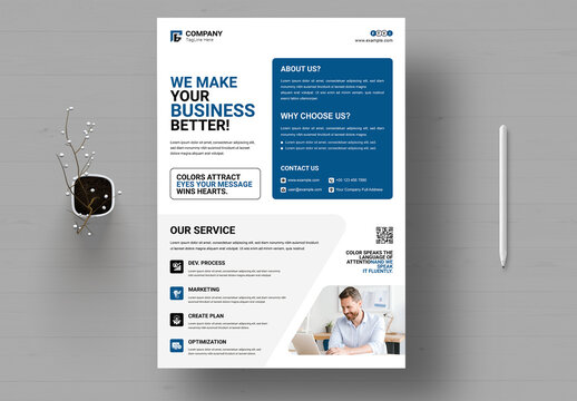 Creative Digital Agency Flyer