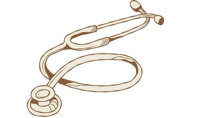 Naklejka premium Medical professional tool for doctor health check
