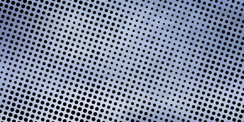 Basic halftone dots effect in Blue color. Halftone effect. Dot halftone. Blue halftone.Background with monochrome dotted texture.
