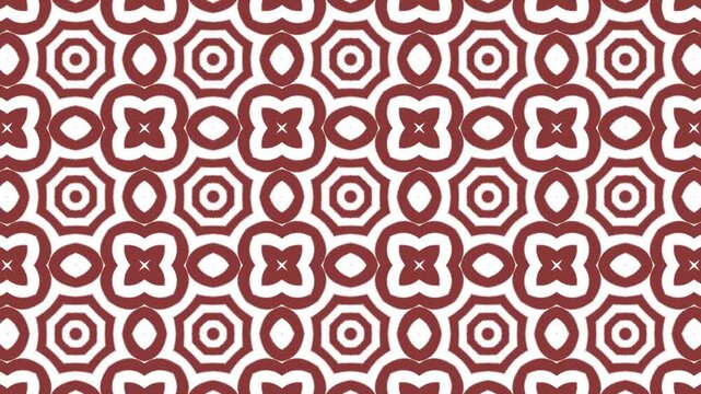 elegant red geometric pattern designs for luxury decor interior design inspiration with seamless repeat tileable wallpaper