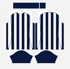 Stratos Blue  White Elite Sports Jersey Design for Modern Champions
