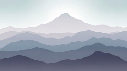 Fototapeta premium Mountain range