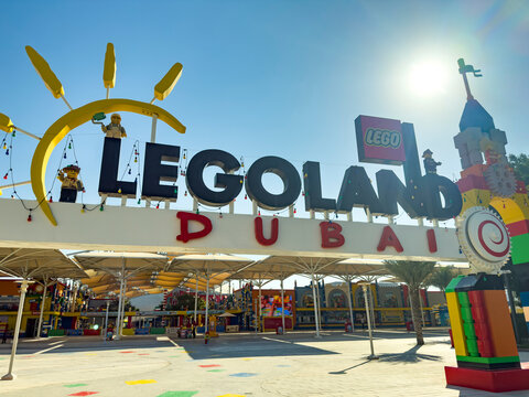 Dubai Parks and Resorts area. Movie themes park Motion Gates and Legoland in this area. 