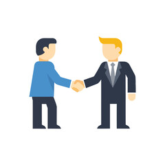 Fototapeta premium business, character, people, flat, minimalist, vector, illustration, person, corporate, professional, human, simple, office, set, avatar, design, collection, group, work, icon, modern,