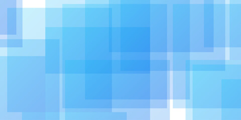 Vector abstract background seamless line. Abstract minimal geometric blue light background design. white transparent material in triangle diamond and squares shapes in random geometric.