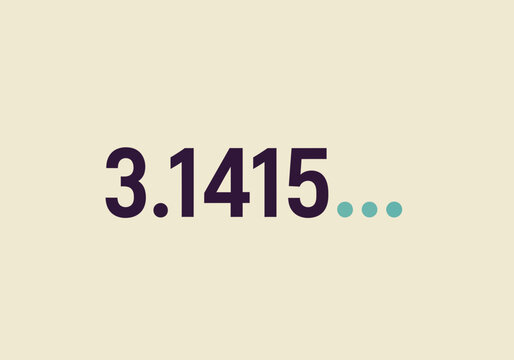 The first few digits of pi 31415