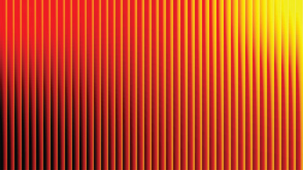 Obraz premium Seamless vector illustration of a vintage red and yellow striped background with vertical lines and a paper texture design for use as a wallpaper backdrop