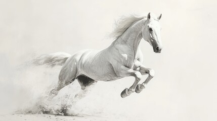 Fototapeta premium Happy new year background design,Chinese New Year2026,Year of the Horse with Golden Rearing Horses and Traditional,Lunar new year,Chinese New Year.