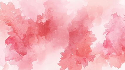Fototapeta premium Artistic Watercolor Bloom Spread with Vibrant Pink Pigment Motion and Hand-Painted Flower Shapes for Creative Romantic Branding and Professional Editorial Graphic Design Layouts
