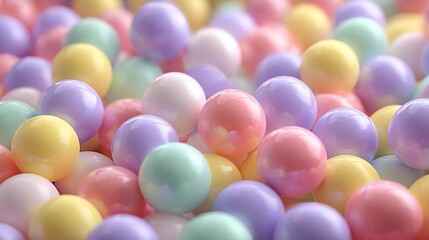 A Kaleidoscope of Candy: A delightful display of colorful candies, each a miniature sphere of sweetness, offers a visual treat. The candies intermingle, forming a joyful mosaic of color and texture.