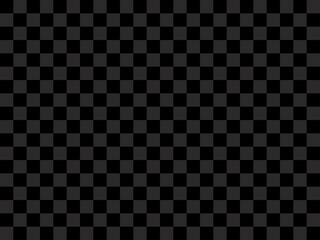 Naklejka premium Vector illustration of Simple seamless checkered background (black)