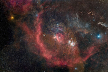 space background with stars © Bai